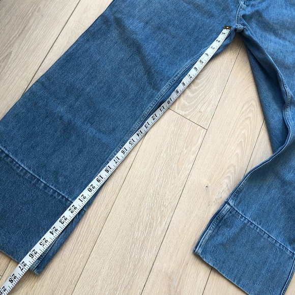 NWT Zara x Harry Lambert Cutie Chaos Flare Jeans Size 31 - Picture 8 of 14